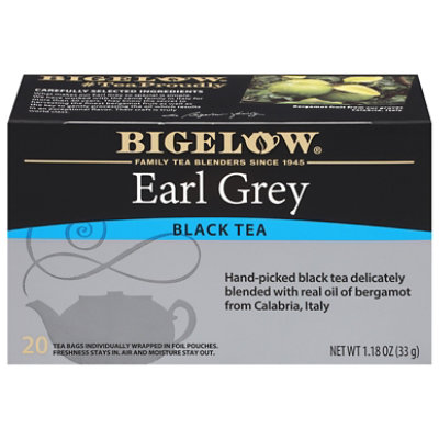 Bigelow Black Tea Bags Earl Grey 20 count - 1.18 Oz - Image 5