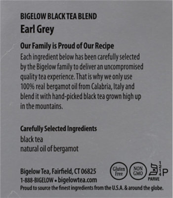 Bigelow Black Tea Bags Earl Grey 20 count - 1.18 Oz - Image 8