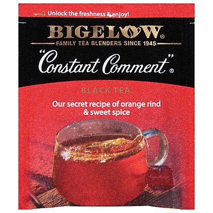 Bigelow Constant Comment Tea Bags Flavored with Rind of Oranges and Spice 20 Count - 1.18 Oz