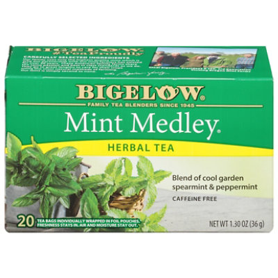 Bigelow Tea Bags Herbal Mint Medley 20 Count - 1.3 Oz - Image 2