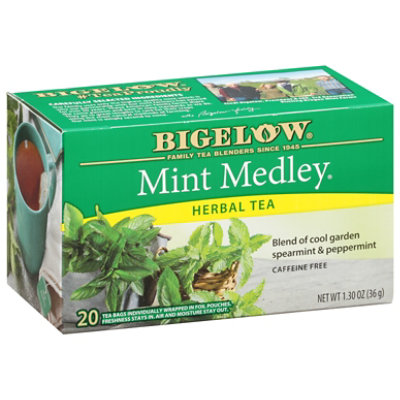 Bigelow Tea Bags Herbal Mint Medley 20 Count - 1.3 Oz - Image 1