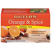 Bigelow Herbal Tea Caffeine Free Orange & Spice - 20 Count - Image 2