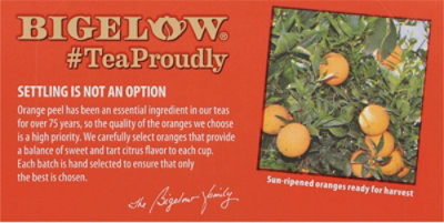 Bigelow Herbal Tea Caffeine Free Orange & Spice - 20 Count - Image 2