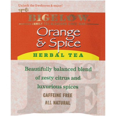 Bigelow Herbal Tea Caffeine Free Orange & Spice - 20 Count - Image 5