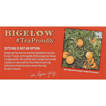 Bigelow Herbal Tea Caffeine Free Orange & Spice - 20 Count - Image 4