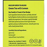 Bigelow Green Tea Bags with Lemon 20 Count - 0.91 Oz - Image 4