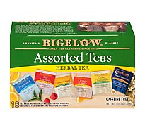 Bigelow Tea Bags Assorted Herb Six Variety Pack 18 Count - 1.03 Oz