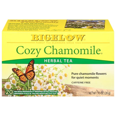 Bigelow Tea Bags Herb Cozy Chamomile 20 Count - 0.73 Oz - Image 1