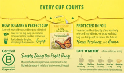 Bigelow Tea Bags Herb Cozy Chamomile 20 Count - 0.73 Oz - Image 2