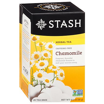 Stash Herbal Tea Caffeine Free Chamomile - 20 Count - Image 1