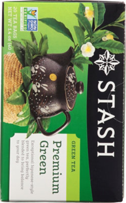 Stash Green Tea Premium Green - 20 Count - Image 5