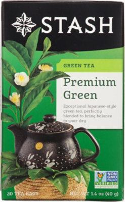 Stash Green Tea Premium Green - 20 Count - Image 2