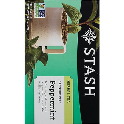 Stash Herbal Tea Caffeine Free Peppermint - 20 Count - Image 5