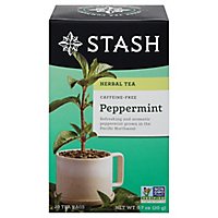 Stash Herbal Tea Caffeine Free Peppermint - 20 Count - Image 2