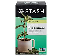 Stash Herbal Tea Caffeine Free Peppermint - 20 Count