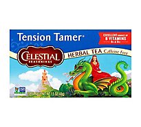 Celestial Seasonings Herbal Tea Bags Caffeine Free Tension Tamer 20 Count - 1.5 Oz