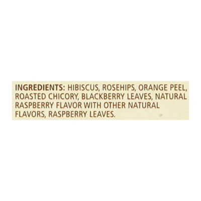 Celestial Seasonings Herbal Tea Bags Caffeine Free Raspberry Zinger 20 Count - 1.6 Oz - Image 4