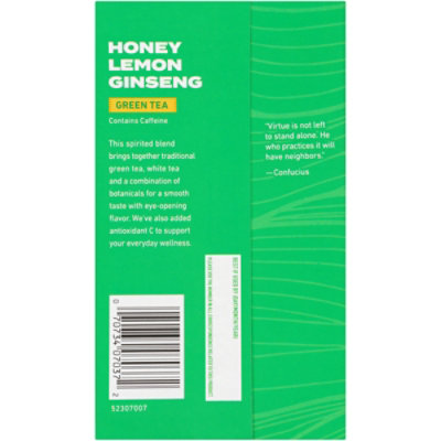 Celestial Seasonings Green Tea Bags with White Tea Honey Lemon Ginseng 20 Count - 1.5 Oz - Image 5