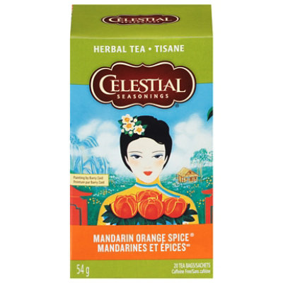 Celestial Seasonings Herbal Tea Caffeine Free Mandarin Orange Spice - 20 Count - Image 3