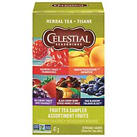 Celestial Seasonings Herbal Tea Bags Caffeine Free Fruit Tea Sampler 18 Count - 1.4 Oz - Image 1