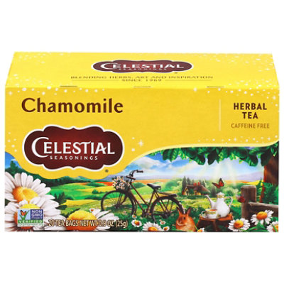 Celestial Seasonings Herbal Tea Bags Caffeine Free Chamomile