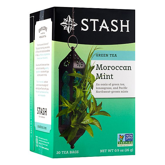 Stash Green Tea Moroccan Mint - 20 Count