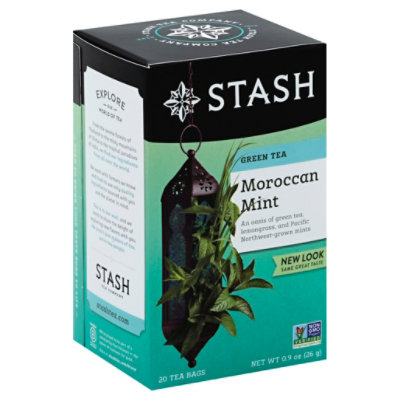 Stash Green Tea Moroccan Mint 20 Count Safeway