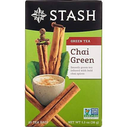Stash Green Tea Chai Green - 20 Count - Image 2