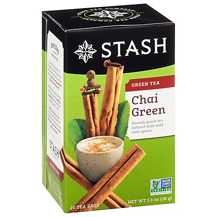 Stash Green Tea Chai Green - 20 Count - Image 1