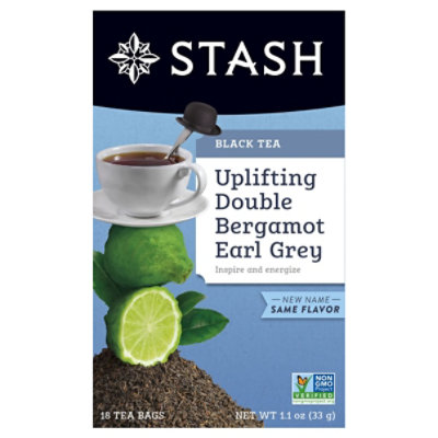 Stash Black Tea Double Bergamot Earl Grey - 18 Count