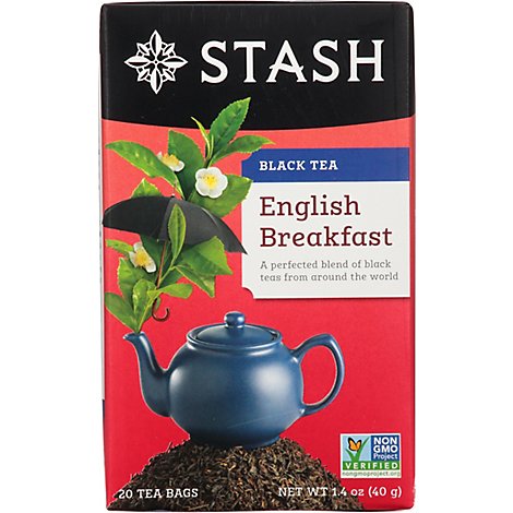 Stash Black Tea English Breakfast - 20 Count