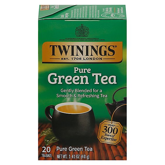 Twinings of London Green Tea - 20 Count
