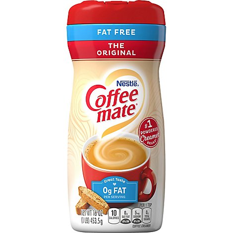 Nestle Coffee mate Original Fat Free Powdered Coffee Creamer - 16 Oz
