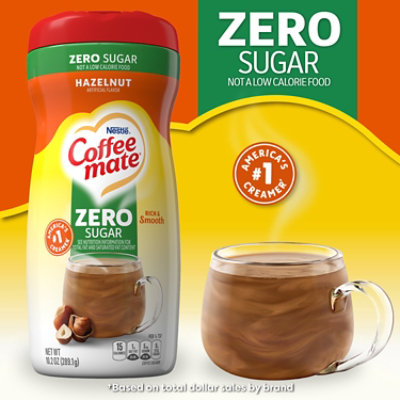 Coffee mate Hazelnut Sugar Free Powder Coffee Creamer - 10.2 Oz - Image 2