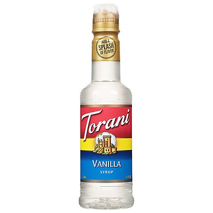 Torani Flavoring Syrup Vanilla - 12.7 Fl. Oz. - Image 1