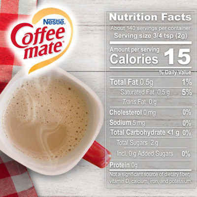 Nestle Coffee mate French Vanilla Sugar Free Powder Coffee Creamer - 10.2 Oz - Image 2