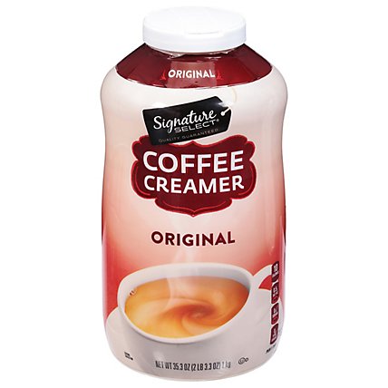 Signature SELECT Coffee Creamer Lactose Free Original - 35.3 Oz - Image 3