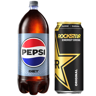 pepsi soft drink or rockstar energy drink Albertsons Coupon