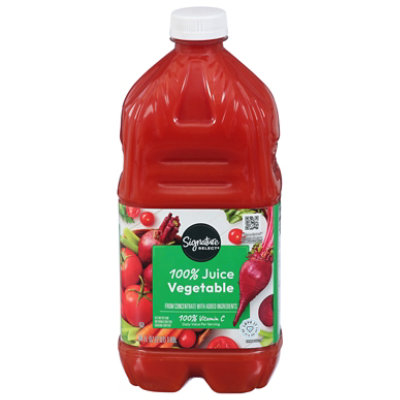 Signature SELECT Juice Vegetable Juice Bottle - 64 Fl. Oz. - Image 3