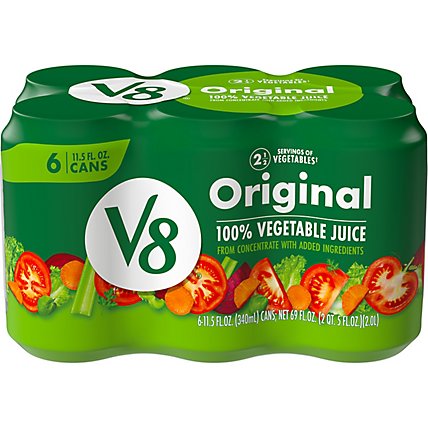 V8 Vegetable Juice Original - 6-11.5 Fl. Oz. - Image 2