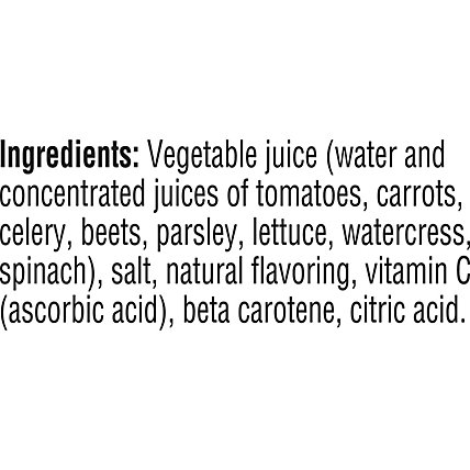 V8 Vegetable Juice Original - 6-11.5 Fl. Oz. - Image 6