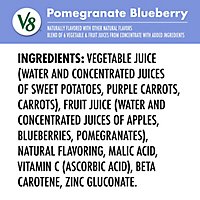V8 V-Fusion Vegetable & Fruit Juice Pomegranate Blueberry - 46 Fl. Oz. - Image 6