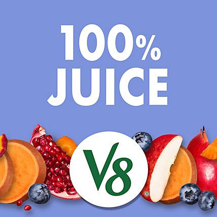 V8 V-Fusion Vegetable & Fruit Juice Pomegranate Blueberry - 46 Fl. Oz. - Image 3