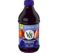 V8 V-Fusion Vegetable & Fruit Juice Pomegranate Blueberry - 46 Fl. Oz.