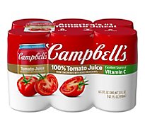 Campbells Tomato Juice - 6-5.5 Fl. Oz.