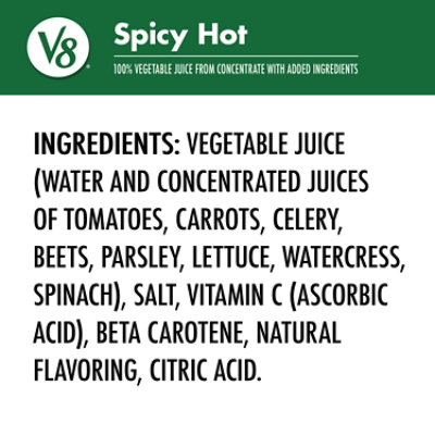 V8 Spicy Hot 100% Vegetable Juice - 46 Fl. Oz. - Image 5