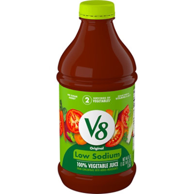 V8 Low Sodium Original 100% Vegetable Juice - 46 Fl. Oz. - Image 1