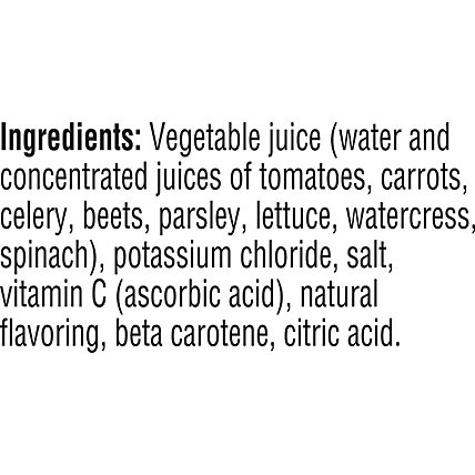 V8 Vegetable Juice Low Sodium Original - 46 Fl. Oz. - Image 6