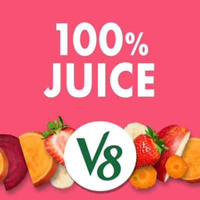 V8 Strawberry Banana 100% Fruit and Vegetable Juice - 46 Fl. Oz. - Image 3