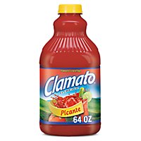 Clamato Picante Tomato Cocktail Juice - 64 Fl. Oz. - Image 1